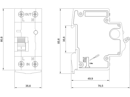 Устройство защиты от дугового пробоя УЗДП/УЗИС-ЭКОТЕХ-С1-32А, 3шт (ИСТОК С1-32А)